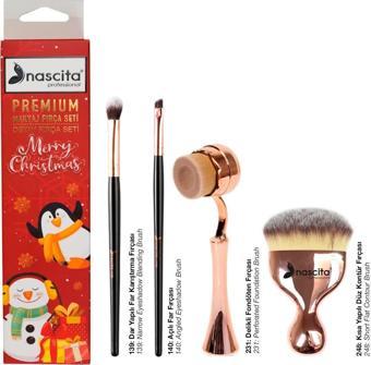 Nascita Premium Christmas Makyaj Fırça Seti - 04