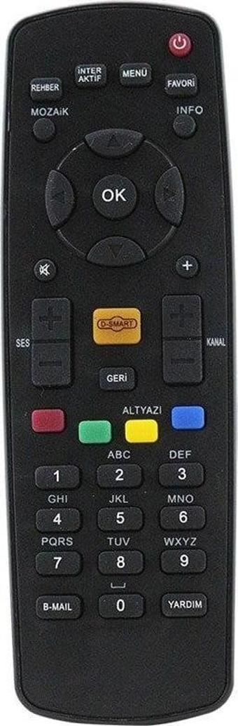 D-Smart Kare RS-803 Uydu Alıcı Kumandası