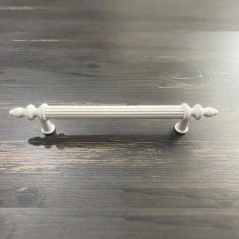 Kumru 96 Mm Beyaz Çekmece Dolap Mobilya Kulpu Sert Plastik Polimer 