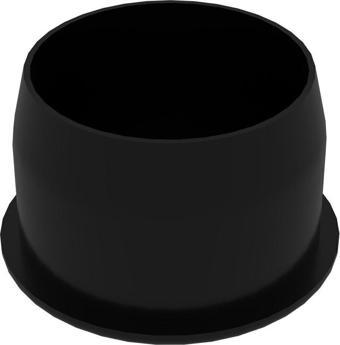 22mm Yuvarlak Plastik Sandalye Profil Boru Tapası (10 Adet) 