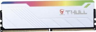 Thull Apex 32GB Kıts (2X16GB) 6000MHZ CL30 1.3V Rgb Whıte Heatsınk Ddr5 Ram THL-PCAPX4800D5-32G-W