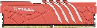 Thull Vortex 8gb 3600MHZ CL19 1.35V Red Heatsınk Ddr4 Ram THL-PCVTX28800D4-8G-R