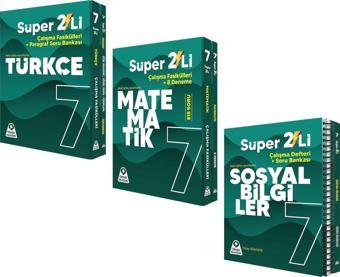 Örnek Akademi 7.Sınıf Süper İkili Türkçe Sosyal Bilgiler ve Matematik Seti 3 Kitap - Örnek Akademi