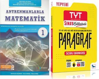 Antremanlarla Matematik 1 ve Sınav Yayınları Paragraf Soru Bankası 2 Kitap Set - Sınav Yayınları