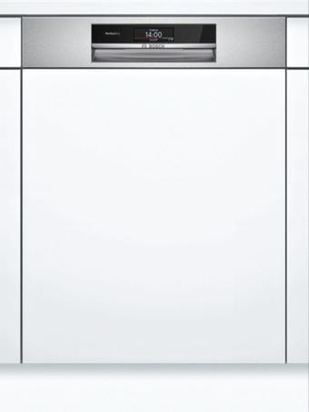 Bosch Yarı Ankastre Bulaşık Makinesi 7 Programlı Paslanmaz Çelik Smı8Zds80T
