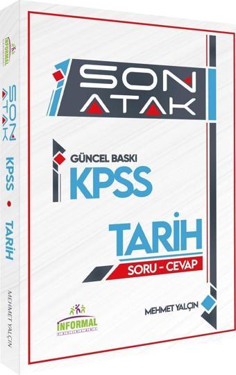 2025 İnformal Yayınları KPSS TARİH Son Atak SORU-CEVAP Pratik Bilgi CEP BOY Kitabı - İnformal Yayınları