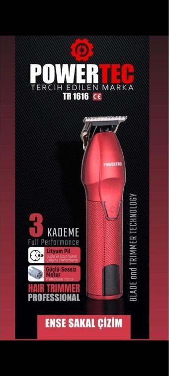 POWERTEC TR-1616 SAKAL TRAŞ ENSE ÇİZİM MAK 