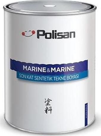 Polisan Marine&Marine Sentetik Tekne Boyası Beyaz 15 Lt