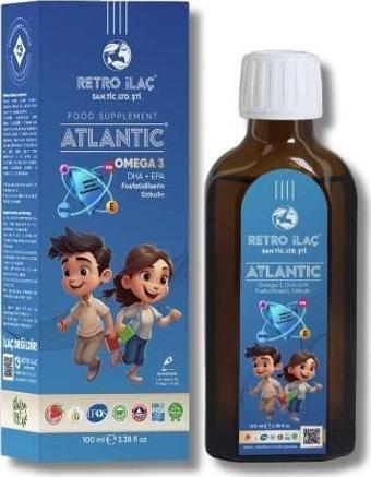 Retro İlaç Atlantic Omega3 100 ml