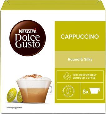 Nescafe Dolce Gusto Coffee Cappuccino 16 Kapsül