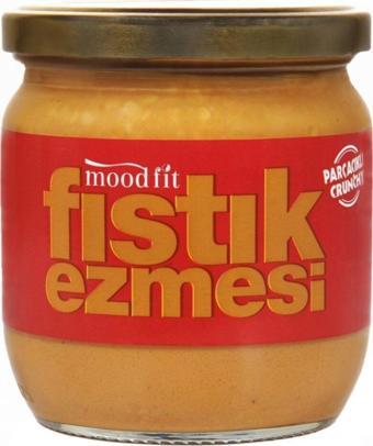 Moodfit Parcacikli Crunchy Fistik Ezmesi 360 Gr %70 Fistik Icermekte