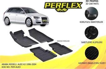 Perflex Paspas 3D Havuzlu Audi A3 1996-2004