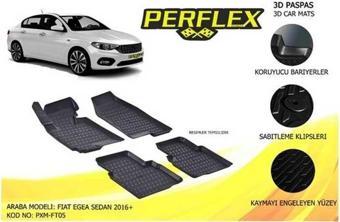 Perflex Paspas 3D Havuzlu Egea Sedan 2016+