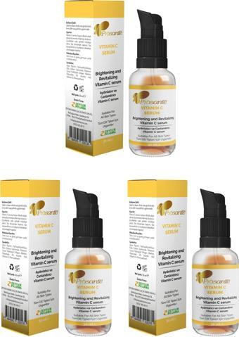 Prosante Aydınlatıcı Ve Canlandırıcı Vitamin C Serum 30 ml x 3 Adet