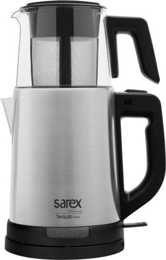 Sarex SR3320 Tealab Glass Çay Makinesi Inox