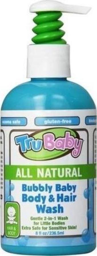 TruBaby Bubbly Baby Wash 236ml | Doğal Saç ve Vücut Şampuanı