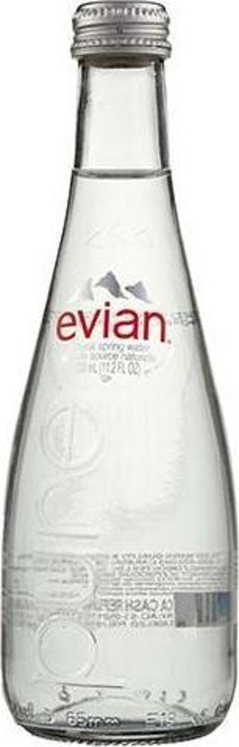 EVİAN SU CAM ŞİŞE 0,33 LT * 20 ADET