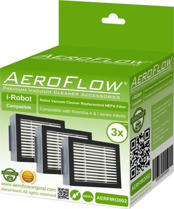 AeroFlow Orijinal i-Robot Roomba i8 Plus Filtre 3'lü Paket (Garantili)