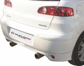 Seat İbiza 3 6L Arka Tampon Altı (Reflektörlü) Fiber 2002-2008