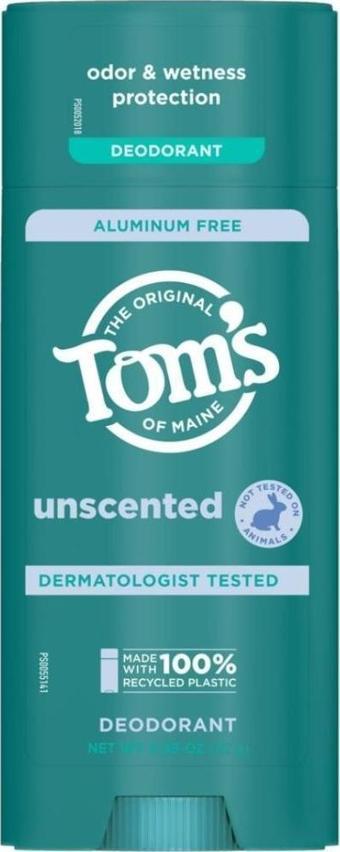 Tom's of Maine Unscented Kokusuz Deo Stick 92 gr Aluminum Free