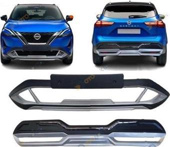 Nissan Qashqai Uyumlu 2021 Sonrası Ön Arka Tampon Koruma Difüzör 