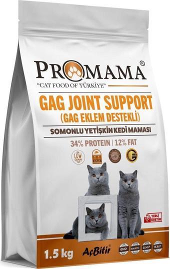 Promama Balıklı Gag Eklem Destekli Yetişkin Kedi Maması 1,5 Kg