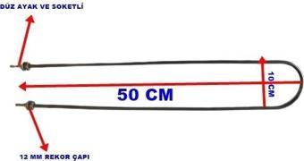 ENDER Benmari 50cm Rekorlu Düz Rezistans 2000W 220V 8,5? Cr-Ni