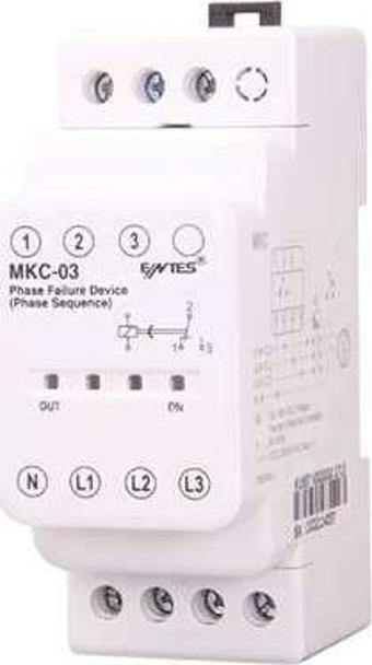 ENTES MKC-03 Motor Koruma Rölesi %20 Sabit Ayarlı