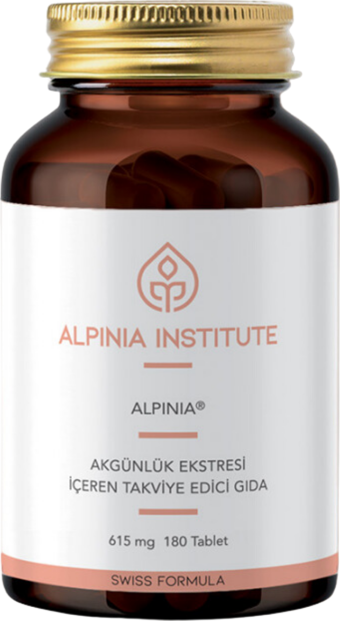 Alpinia Institute Akgünlük Ekstresi (Boswellia Serrata) İçeren Takviye Edici Gıda 615mg 180 Tablet