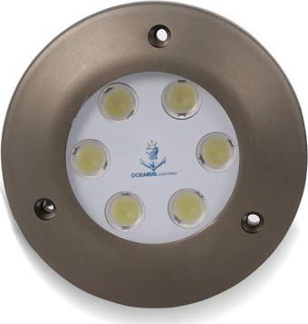 Oceanus OCL0622 Su Altı Aydınlatma Lambası 6 Led (Beyaz Led)