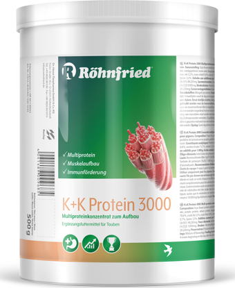 Röhnfried K+K Protein 3000 Hayvansal Protein Katkısı 500 gr