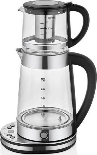 Arow Tea Maker Pro Elektrikli Cam Çay Makinesi TR4319