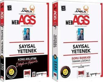Yargı 2025 MEB-AGS Sayısal Yetenek Konu Anlatımı + Soru Bankası Anka Serisi 2 li Set - Deniz Atalay Yargı Yayınları - Yargı Yayınları