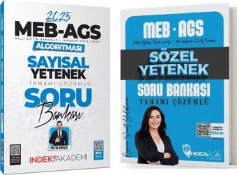 Hoca Kafası + İndeks 2025 MEB-AGS Sözel + Sayısal Yetenek Soru Bankası 2li Set Hoca Kafası + İndeks - Hoca Kafası Yayınları