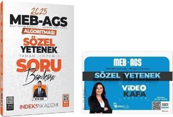Hoca Kafası + İndeks 2025 MEB-AGS Sözel Yetenek Video Kafa Notlar + Soru Bankası 2 li Set - Hoca Kafası Yayınları