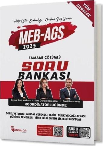 Hoca Kafası 2025 MEB-AGS Tüm Dersler Soru Bankası Çözümlü Hoca Kafası Yayınları - Hoca Kafası Yayınları