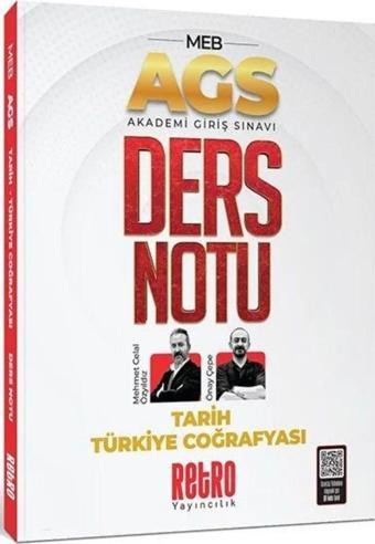 Retro 2025 MEB AGS Tarih-Türkiye Coğrafyası Ders Notu - Mehmet Celal Özyıldız, Önay Çepe Retro Yayıncılık - Retro Yayıncılık