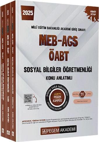 Pegem 2025 MEB AGS ÖABT Sosyal Bilgiler Konu Anlatımlı Pegem Akademi - Pegem Akademi Yayıncılık