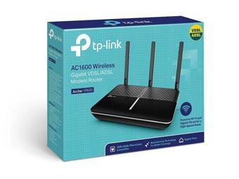 Tp-lınk Archer Vr600, Ac1600, 4 Port Gigabit, Dual Band Wifi, 1300mbps, 3xanten, 3g-4g Usb Desteği, 
