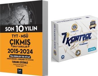 Çap Yayınları TYT Çıkmış Sorular ve Bilgi Sarmal TYT Deneme Seti - Çap Yayınları