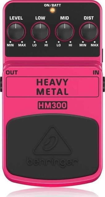 Behringer HM300 Heavy Metal Distortion Efekt Pedalı