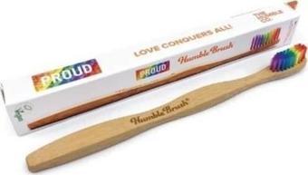 Humble Brush Adult Soft Proud Bambu Diş Fırçası | Gökkuşağı