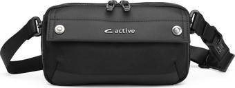 C-Active Erkek Askılı Bodybag Bel Çantası Oxford Kumaş 8738