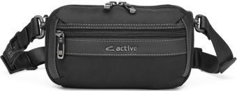 C-Active Erkek Askılı Bodybag Bel Çantası Oxford Kumaş 8739