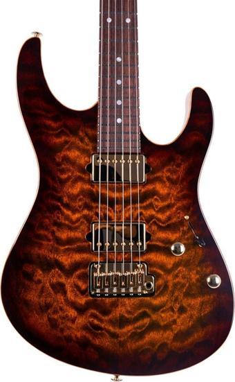 Suhr Modern Custom Elektro Gitar - Bengal Burst