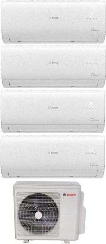 Bosch Multi Split İnverter Klima 36000 Btu 1 Dış + 4 İç Ünite 9000 + 9000 + 9000 + 18000 Btu