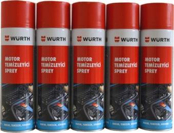 Würth 5X Motor Temizleyici Sprey500Ml