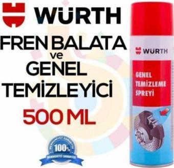 Würth Genel Temizleyici Fren Balata Spreyi 500 Ml