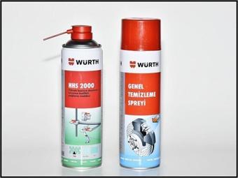 Würth Hhs 2000 + Würth Balata Ve Genel Temizleme Spreyi 500 Ml.