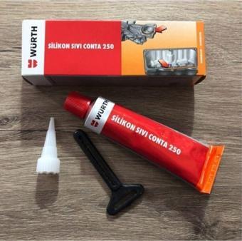 Würth Silikon Sıvı Conta Siyah 250°C Isıya Dayanıklı 70Ml